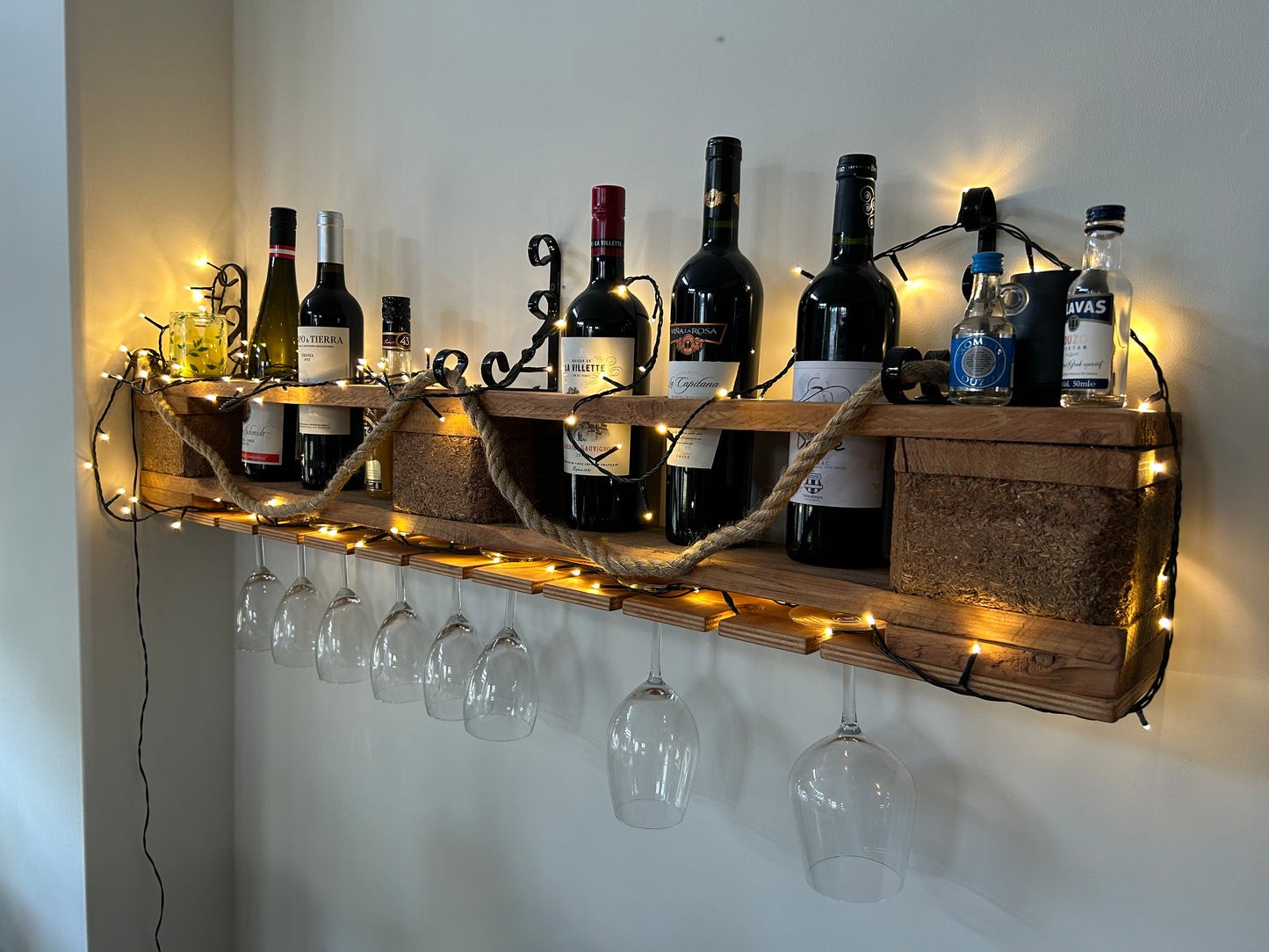 Wine Rack For 6 Bottles