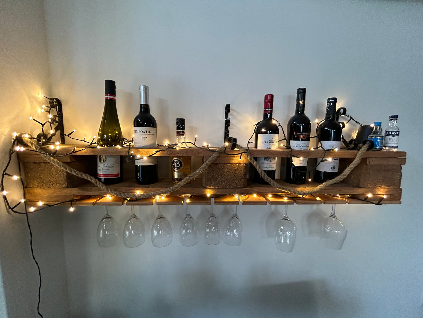 Wine Rack For 6 Bottles