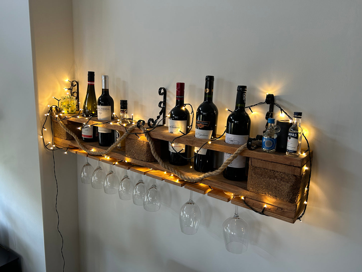 Wine Rack For 6 Bottles